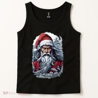 Samurai Santa Claus Tank Top thumb 2