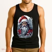 Samurai Santa Claus Tank Top thumb 3