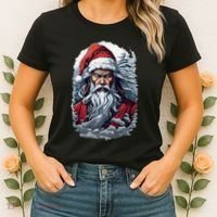 Samurai Santa Claus Women's T-Shirt thumb 2