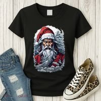 Samurai Santa Claus Women's T-Shirt thumb 3