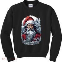 Samurai Santa Claus Kids Sweatshirt thumb 0