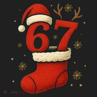 Six Seven Christmas 67 Stocking Santa Reindeer Women's Sweatshirt thumb 2