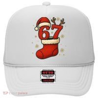 Six Seven Christmas 67 Stocking Santa Reindeer Hat thumb 0