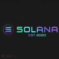 Solana Sol Coin Crypto Logo Blockchain Solana Apron thumb 3