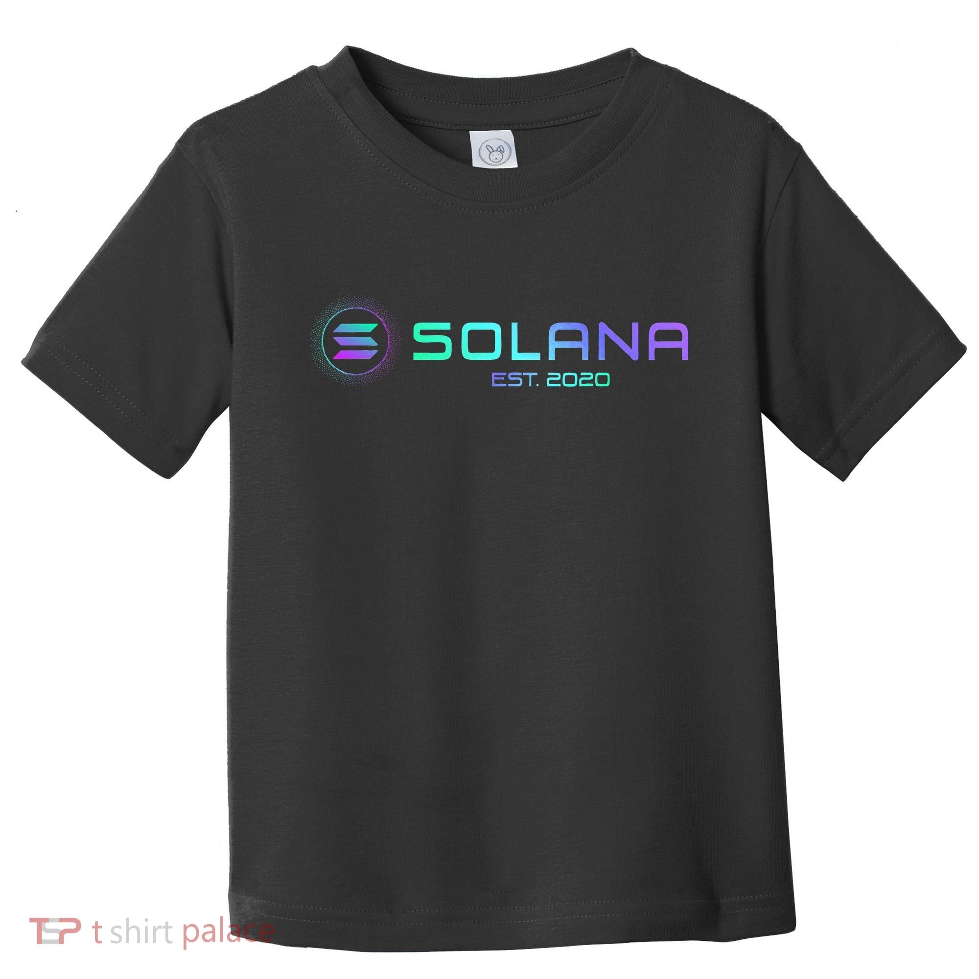 Solana Sol Coin Crypto Logo Blockchain Solana Toddler T-Shirt