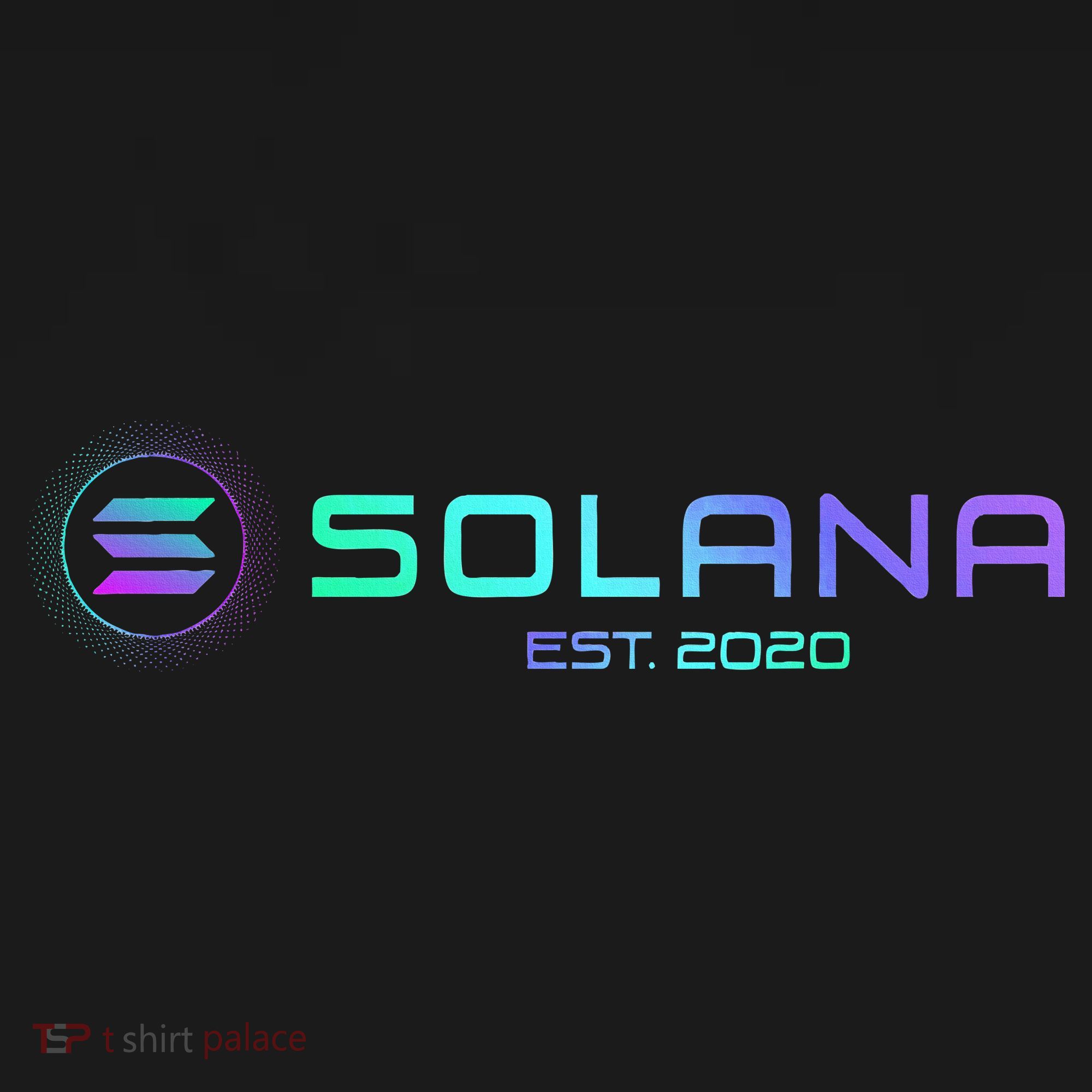 Solana Sol Coin Crypto Logo Blockchain Solana Visor
