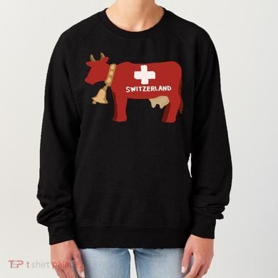 Switzerland Swiss Cow Women's Sweatshirt