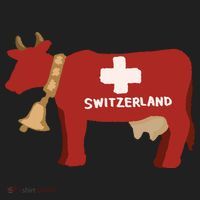 Switzerland Swiss Cow Women's Sweatshirt thumb 2