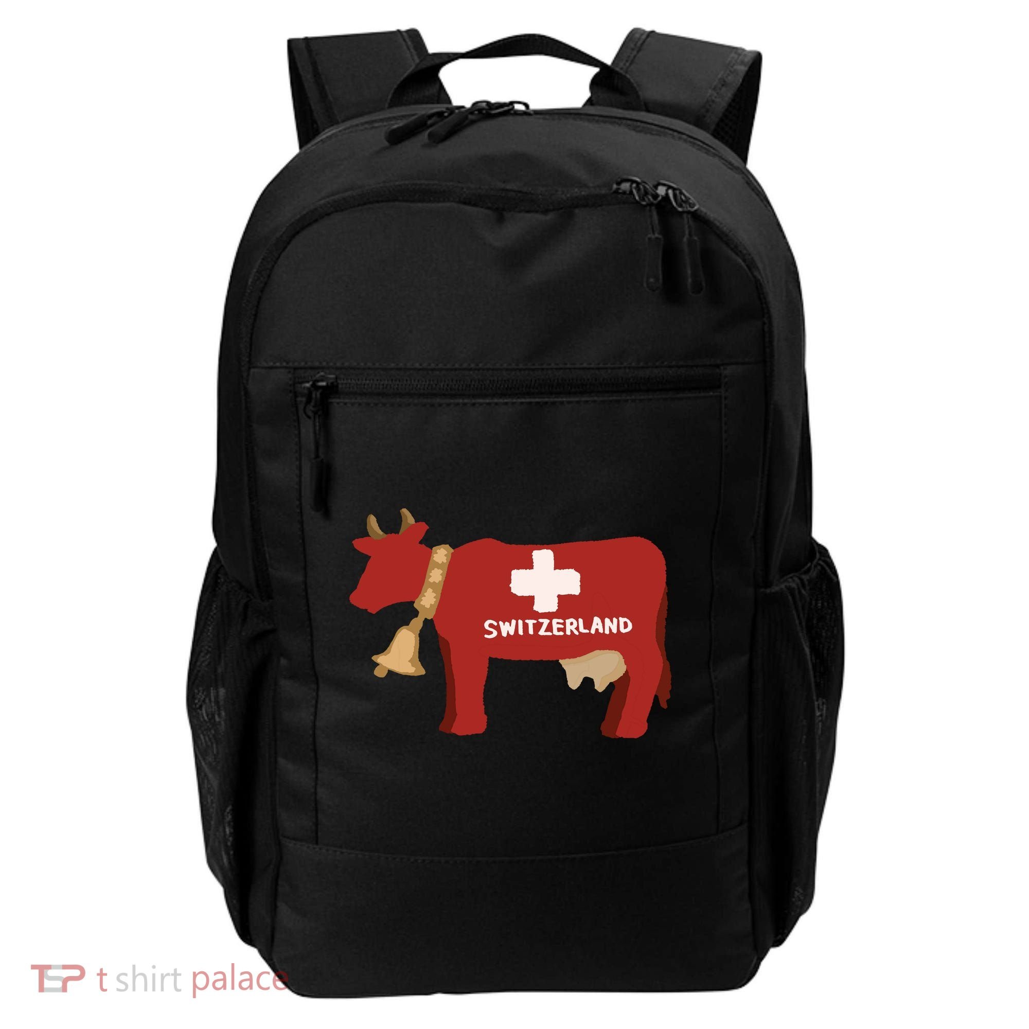 Switzerland Swiss Cow Backpack