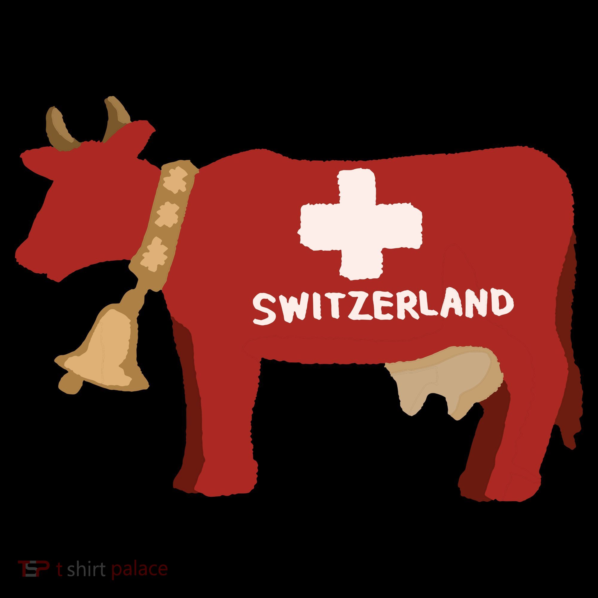 Switzerland Swiss Cow Backpack