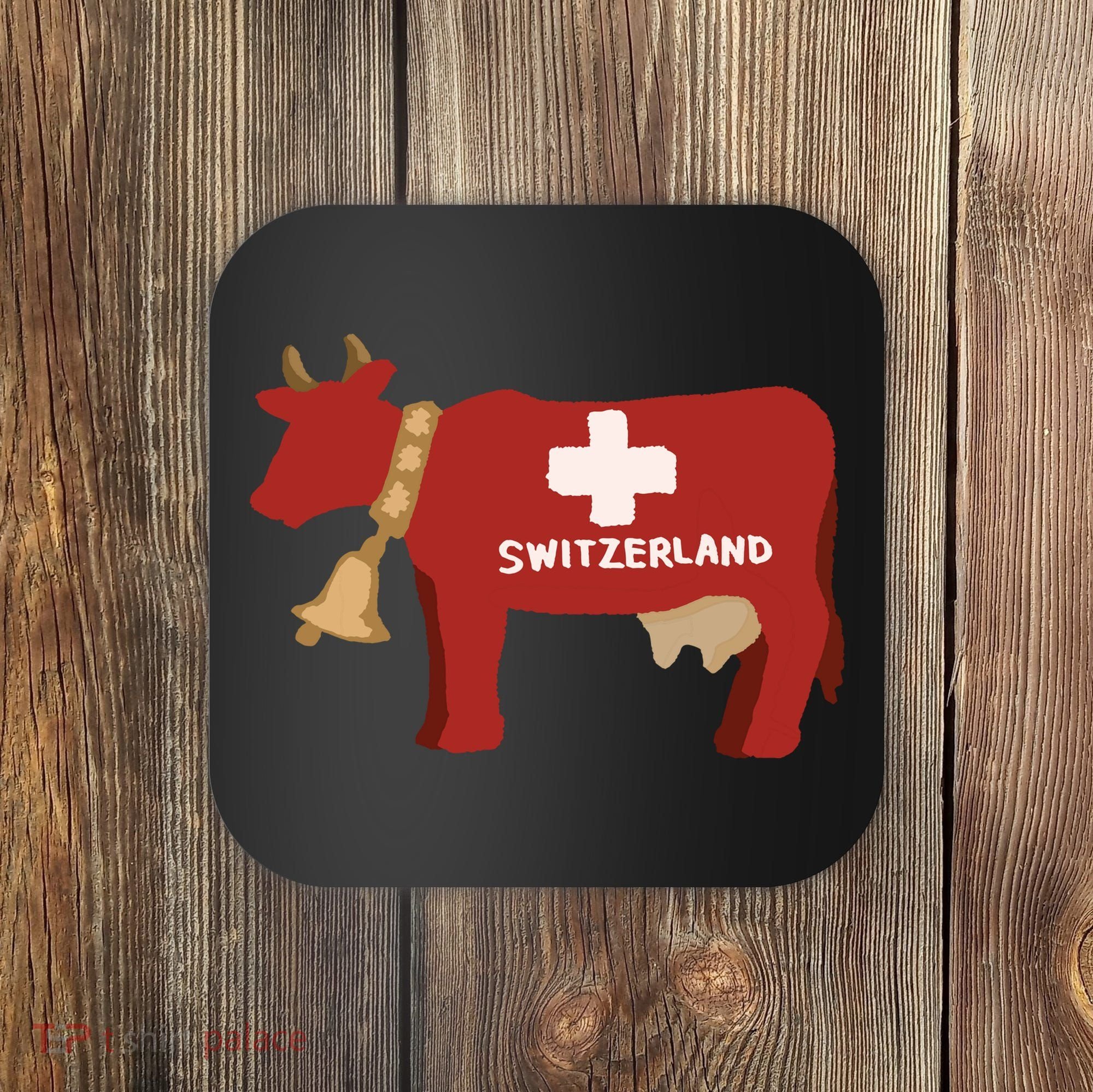 Switzerland Swiss Cow Coaster