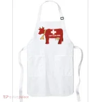 Switzerland Swiss Cow Apron thumb 0