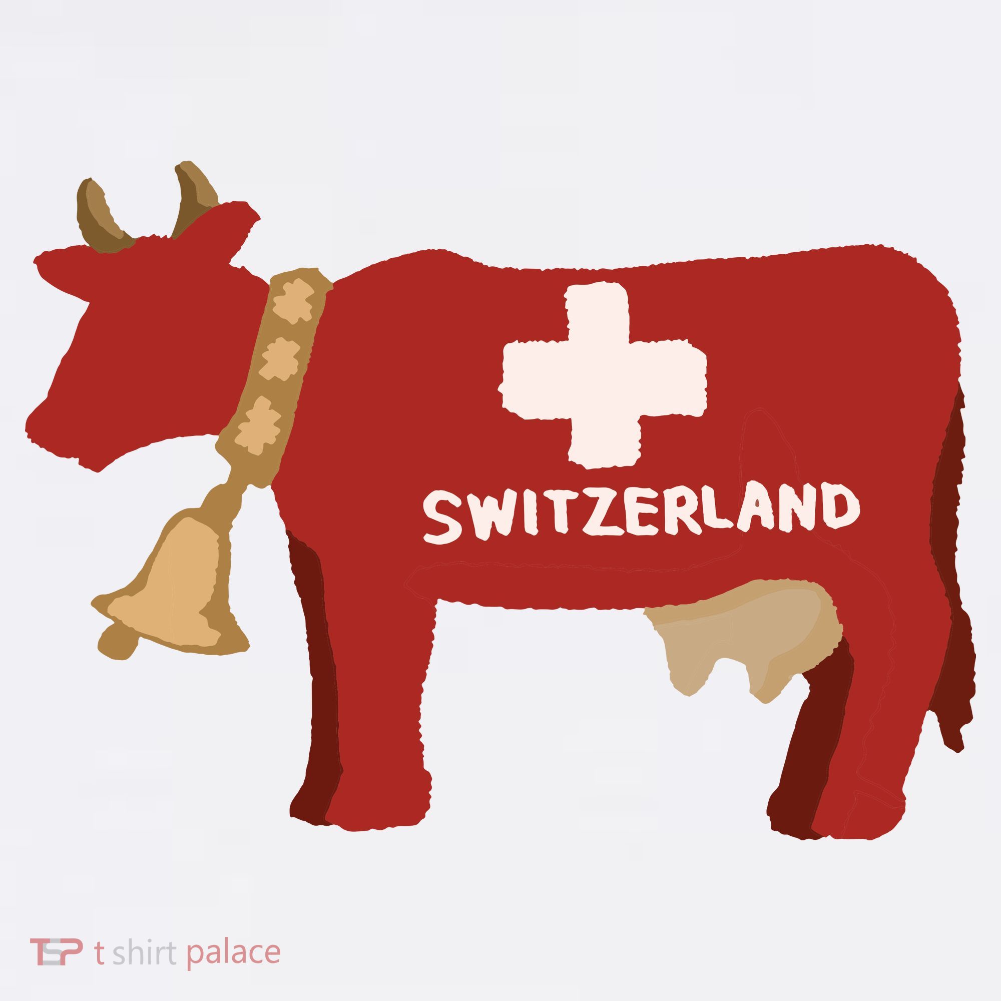 Switzerland Swiss Cow Sweatshirt