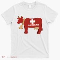 Switzerland Swiss Cow T-Shirt thumb 0