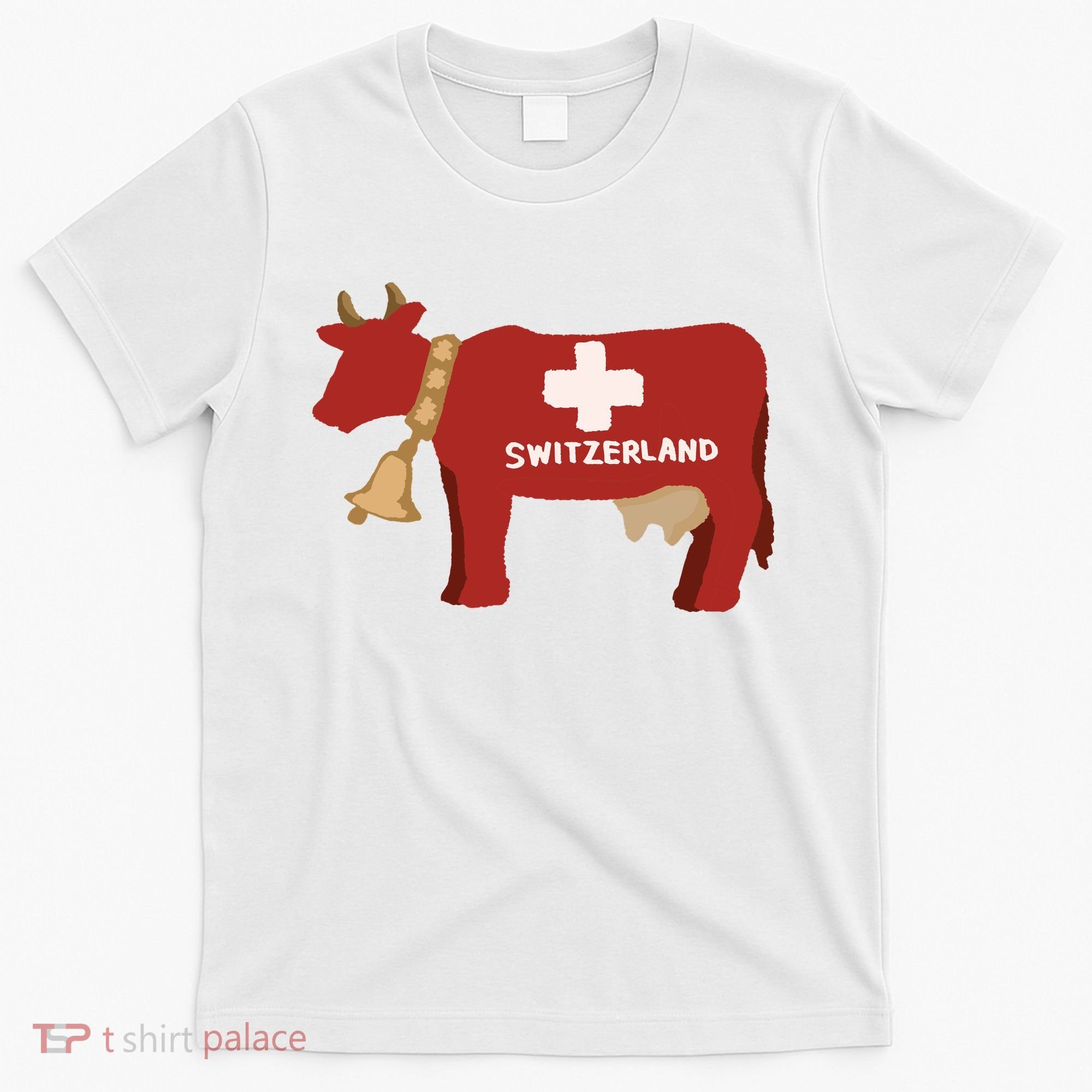 Switzerland Swiss Cow T-Shirt