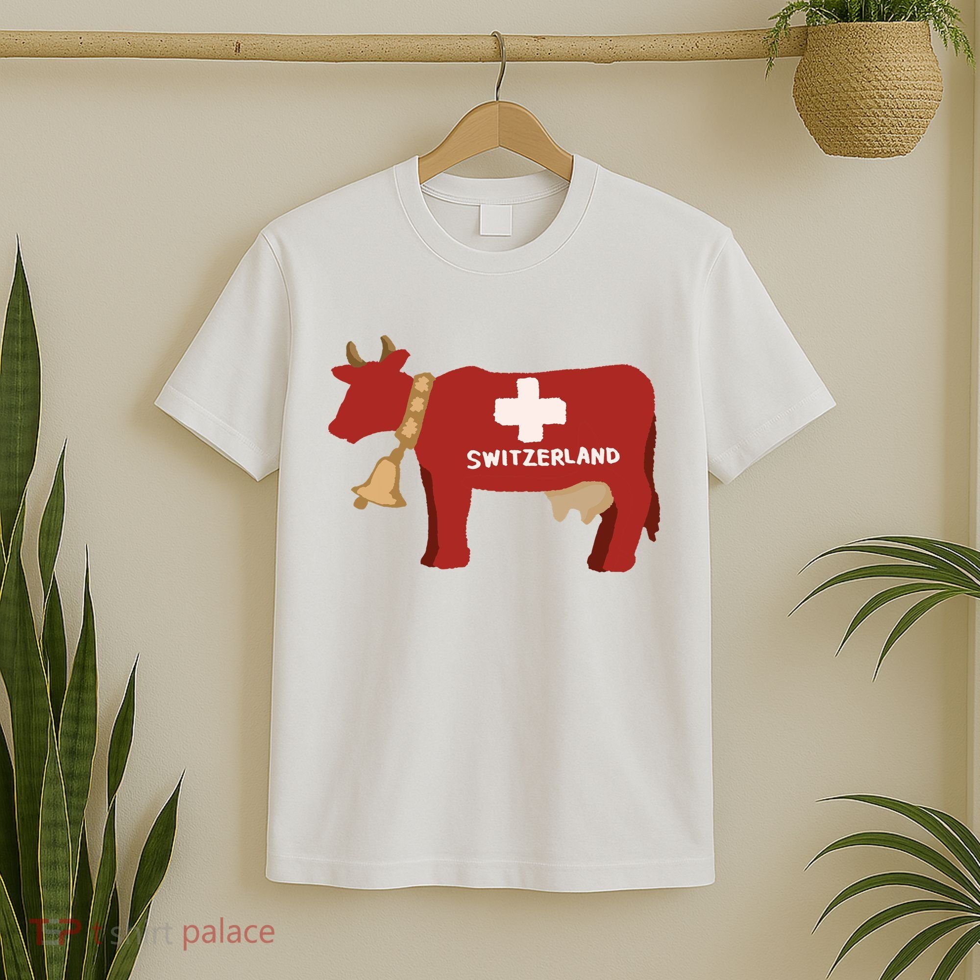 Switzerland Swiss Cow T-Shirt