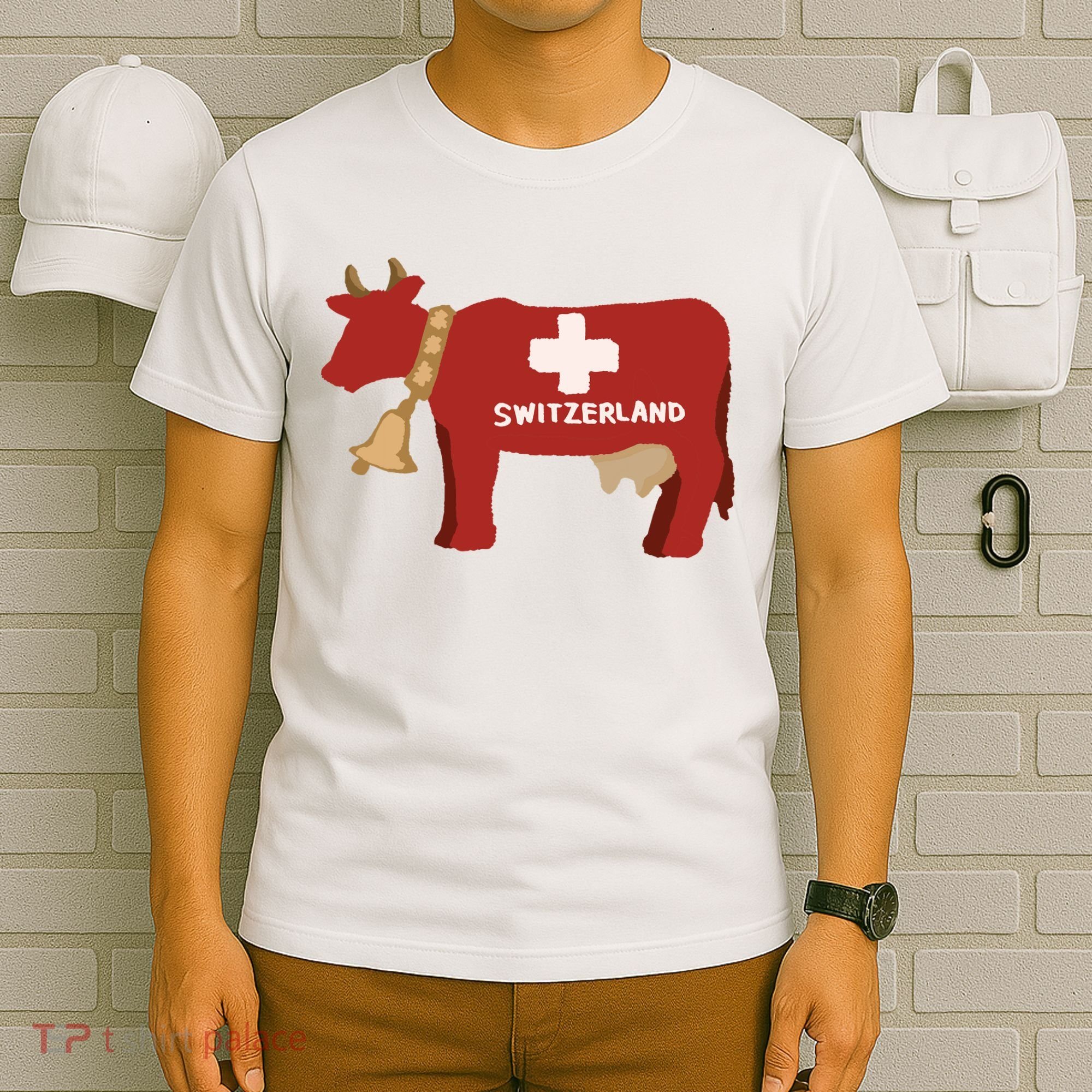 Switzerland Swiss Cow T-Shirt