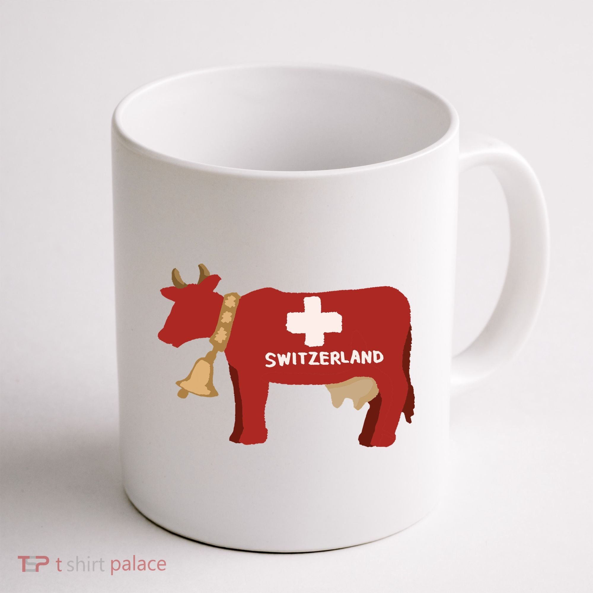 Switzerland Swiss Cow Coffee Mug
