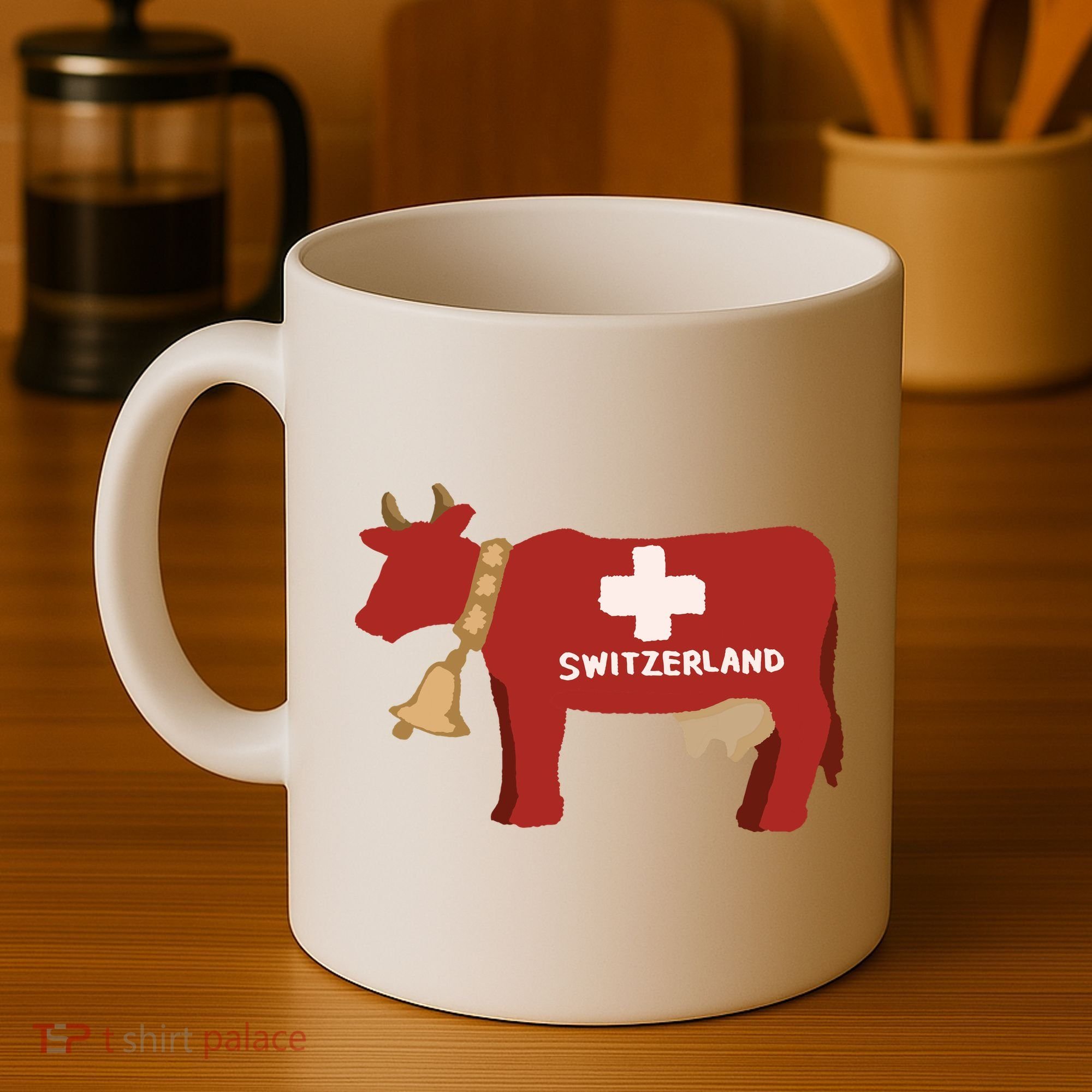 Switzerland Swiss Cow Coffee Mug