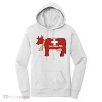 Switzerland Swiss Cow Women's Hoodie thumb 0