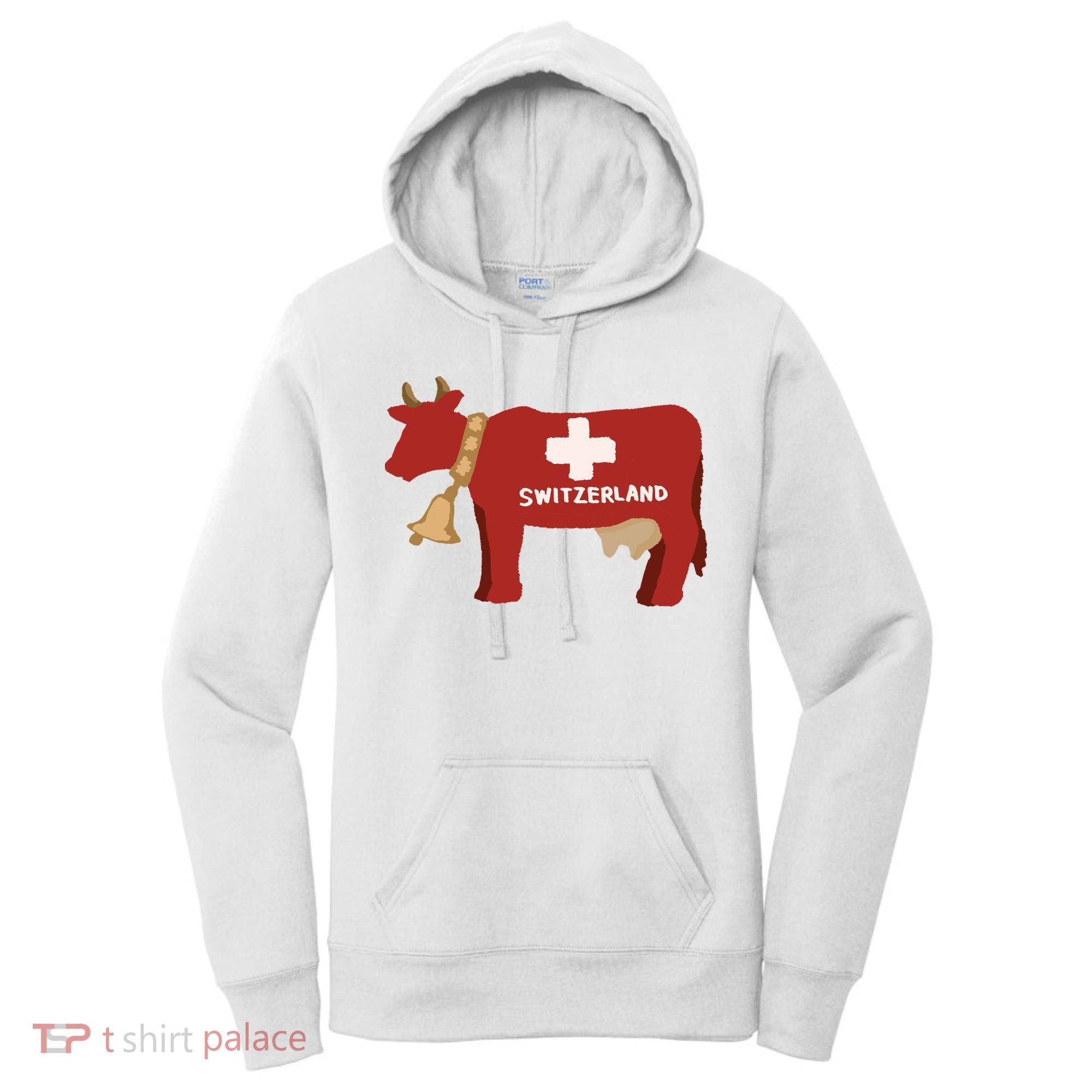 Switzerland Swiss Cow Women's Hoodie
