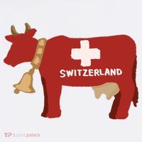 Switzerland Swiss Cow Women's Hoodie thumb 2