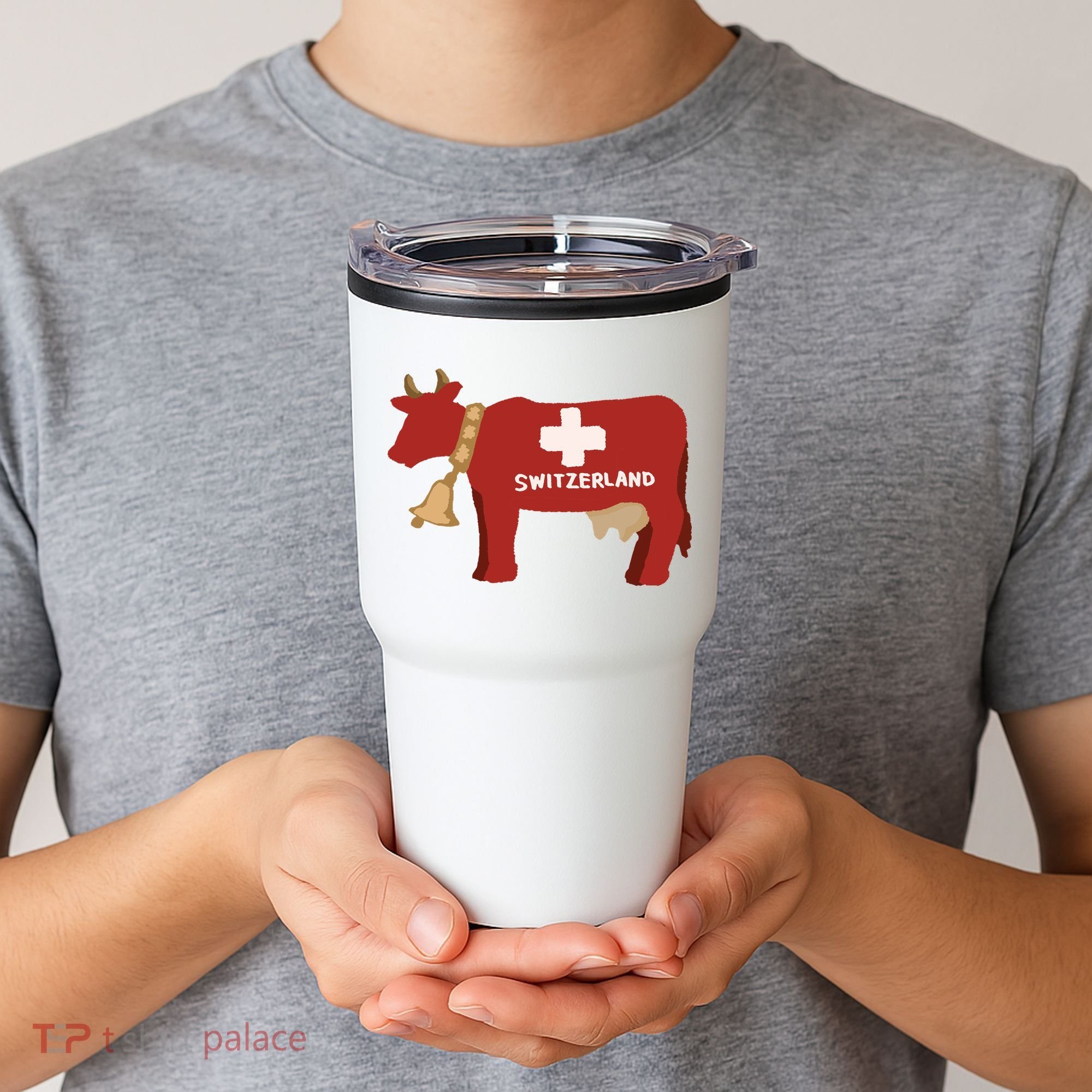 Switzerland Swiss Cow Tumbler