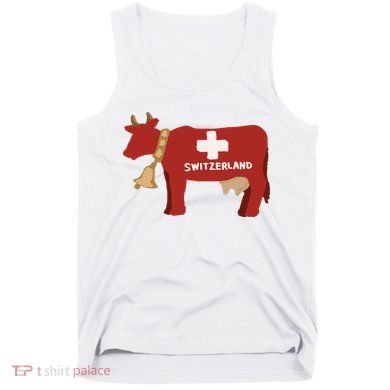 Switzerland Swiss Cow Tank Top