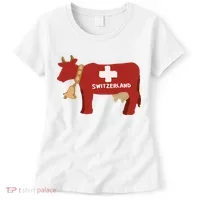 Switzerland Swiss Cow Women's T-Shirt thumb 0