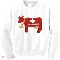 Switzerland Swiss Cow Kids Sweatshirt thumb 0