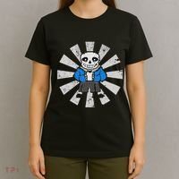 Sans Skeleton Cool Pixel Art Gift T-Shirt thumb 4