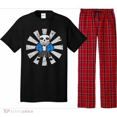 Sans Skeleton Cool Pixel Art Gift Pajama Set