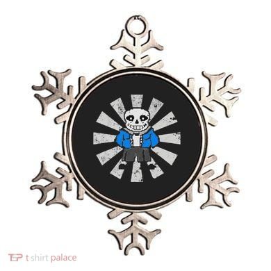 Sans Skeleton Cool Pixel Art Gift Ornament