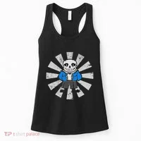 Sans Skeleton Cool Pixel Art Gift Women's Tank Top thumb 0