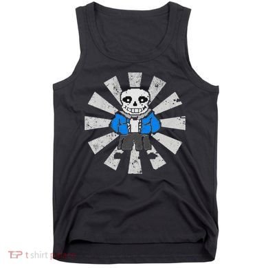 Sans Skeleton Cool Pixel Art Gift Tank Top