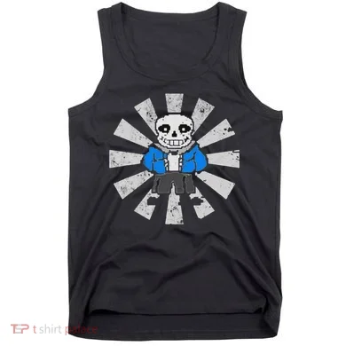 Sans Skeleton Cool Pixel Art Gift Tank Top