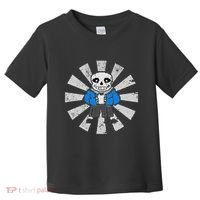 Sans Skeleton Cool Pixel Art Gift Toddler T-Shirt thumb 0