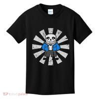 Sans Skeleton Cool Pixel Art Gift Kids T-Shirt thumb 0