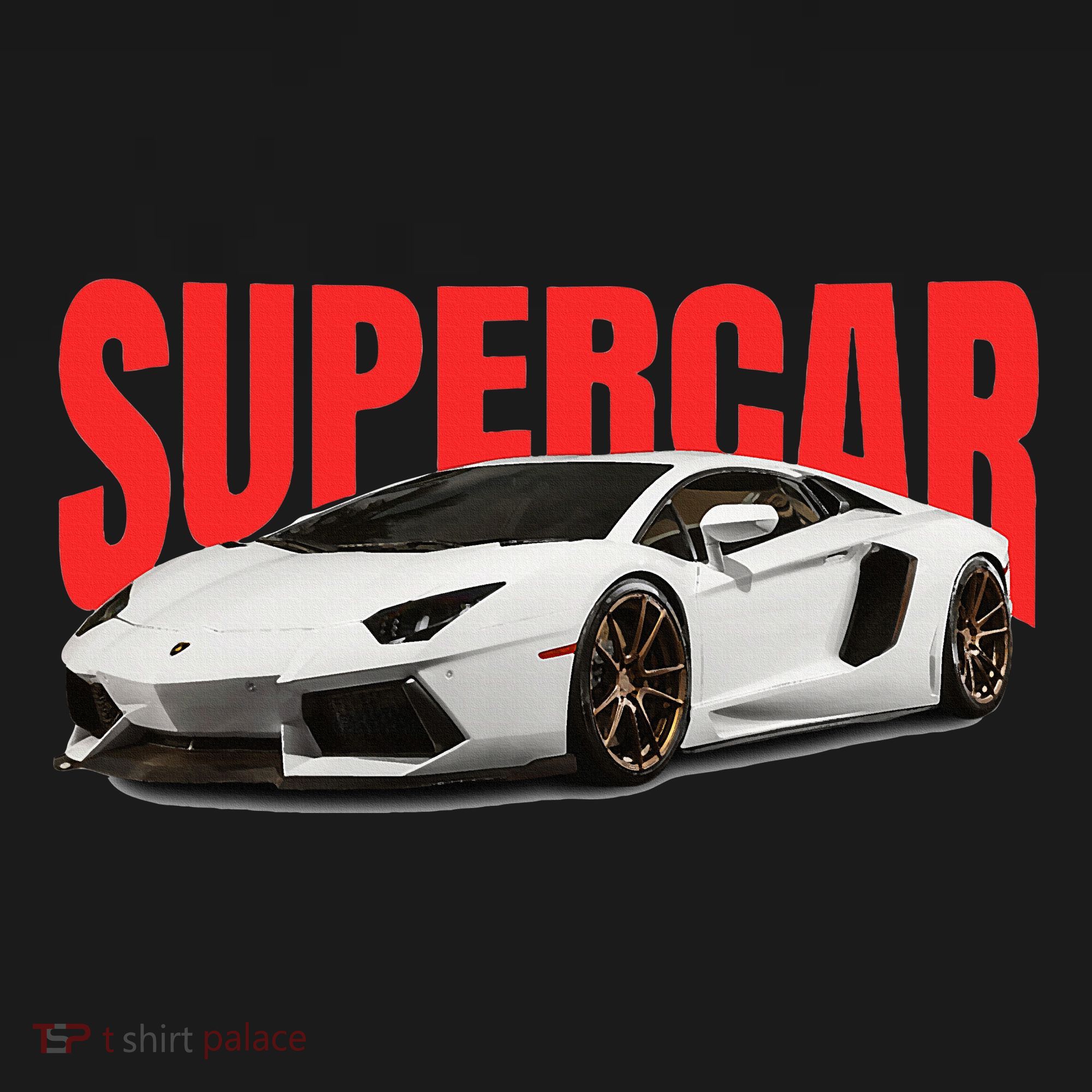Supercar Sports Car Muscle Car And Race Car T-Shirt
