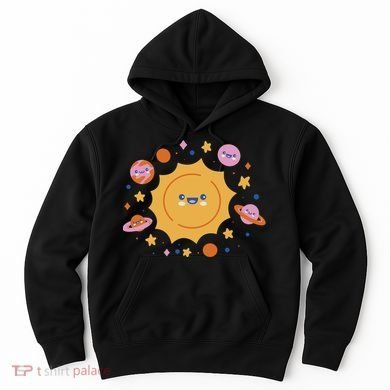 Solar System Cute Cartoon Hoodie