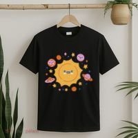 Solar System Cute Cartoon T-Shirt thumb 2