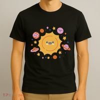 Solar System Cute Cartoon T-Shirt thumb 3