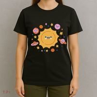 Solar System Cute Cartoon T-Shirt thumb 4