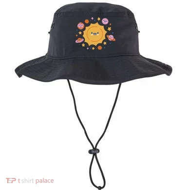 Solar System Cute Cartoon Bucket Hat