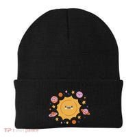 Solar System Cute Cartoon Beanie thumb 0
