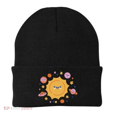 Solar System Cute Cartoon Beanie