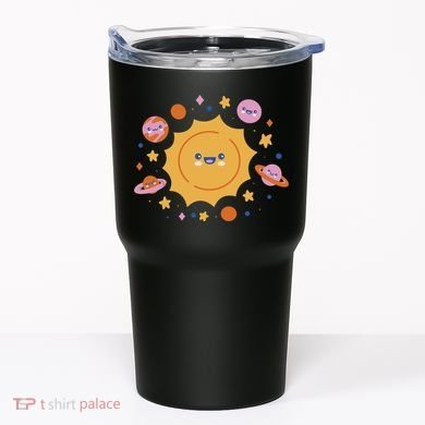 Solar System Cute Cartoon Tumbler
