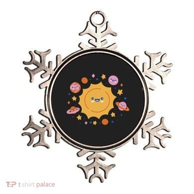 Solar System Cute Cartoon Ornament