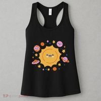 Solar System Cute Cartoon Women's Tank Top thumb 3