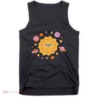 Solar System Cute Cartoon Tank Top thumb 0